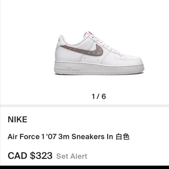 *SOLD* Nike air force 1 3M swoosh - Picture 8 of 8